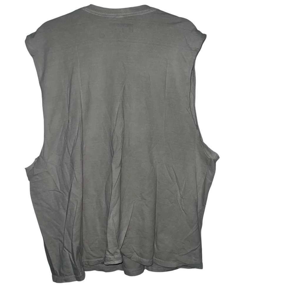 Graphic Black & Pink Tank Top – Size XL, Bold Print, 100% Cotton - Picture 3 of 8